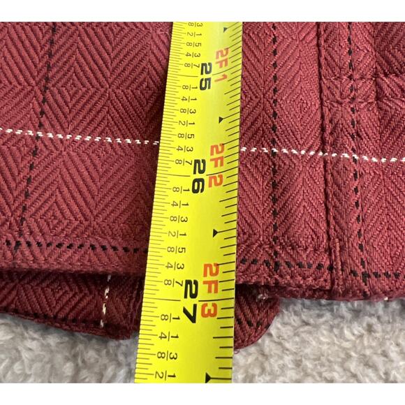 Burton Women’s SnowBoard/Ski Dream Jacket Dry Ride Med Red Plaid - Picture 7 of 11